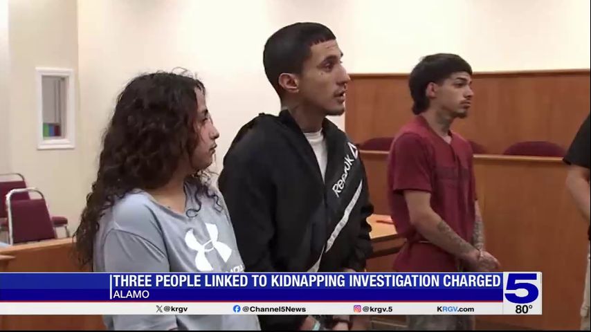 3 people charged in connection with Alamo kidnapping