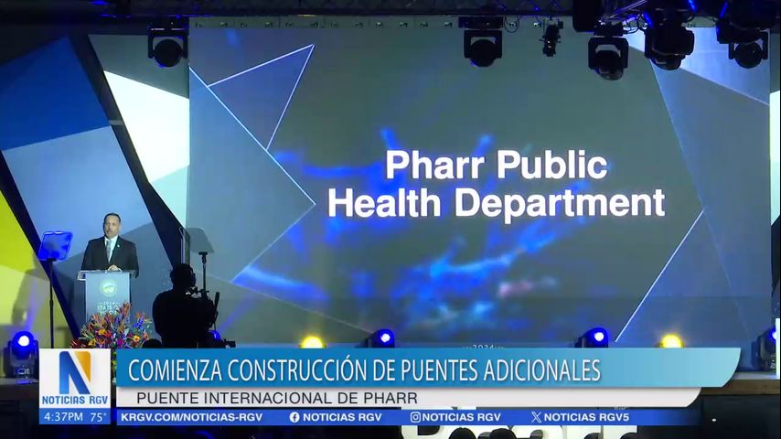 Alcalde de Pharr entrega reportes sobre la construcción de nuevos puentes