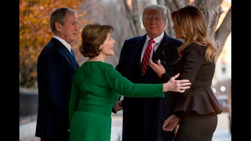 Laura Bush: Tour of White House Christmas decor was 'sweet'