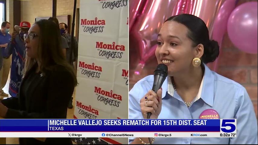 Michelle Vallejo seeks rematch against Monica De La Cruz for 15th Congressional District seat