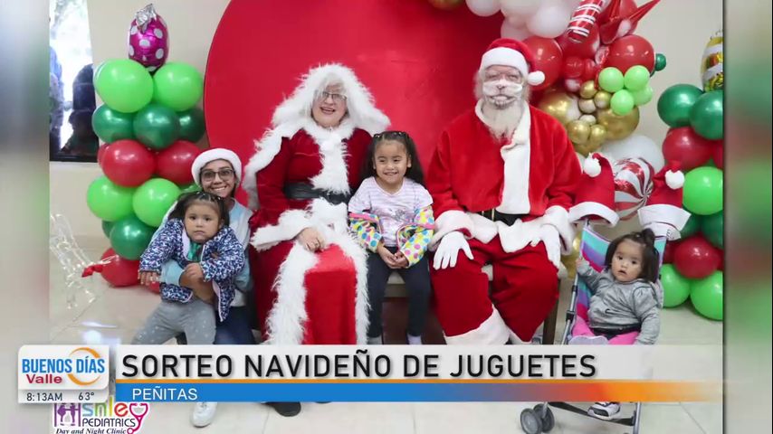 Clínica pediátrica en Peñitas prepara un sorteo navideño de juguetes