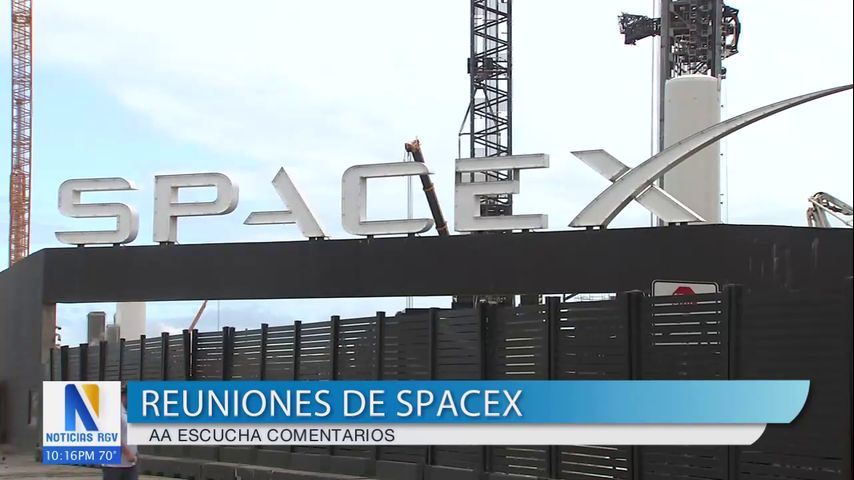 Programan reuniones públicas en Brownsville y Puerto Isabel por lanzamientos de SpaceX