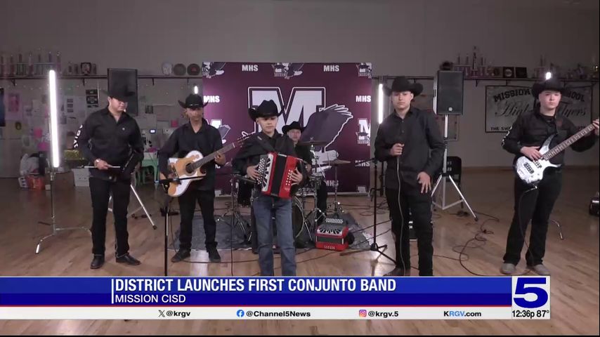 Mission CISD introduces first-ever conjunto band