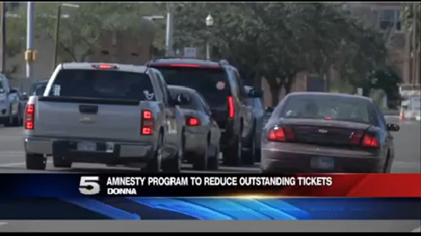 Programa de Amnistía de Multas en Donna Inicia el 9 de Enero