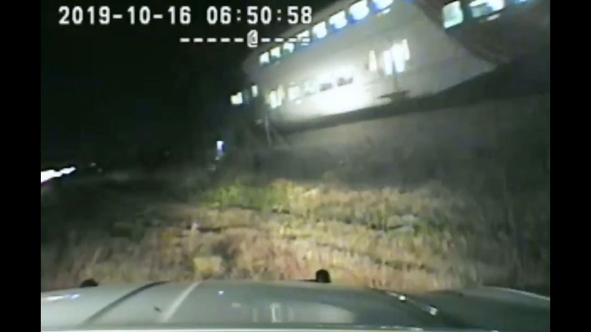 Utah State Trooper Saves Driver From Getting Hit by Train