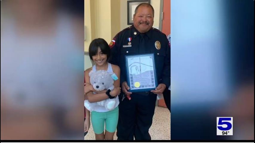 Edinburg CISD campus officer recognized for saving student's life