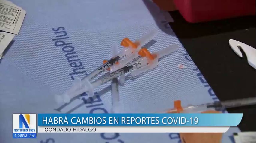 Condado Hidalgo informa sobre cambios en reportes de COVID-19