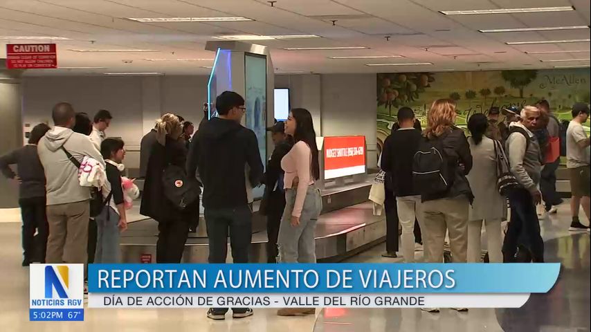 Aumenta el tráfico aéreo en el Valle durante el Día de Acción de Gracias