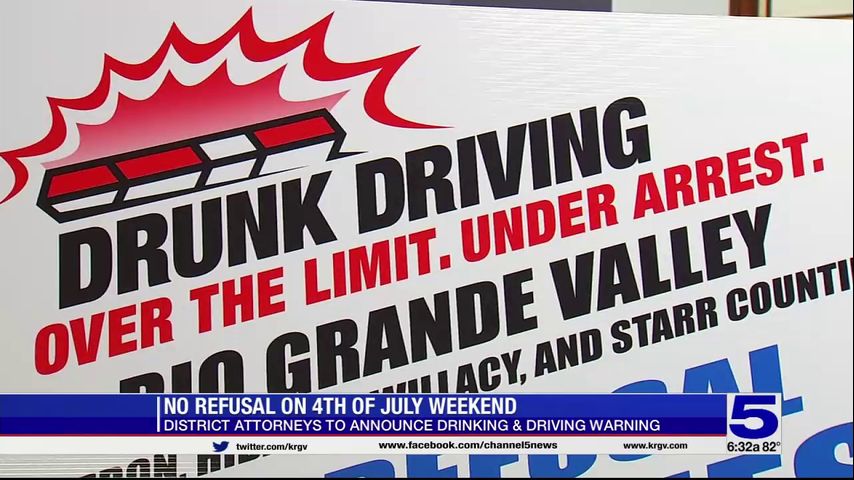 District attorneys announce drinking and driving warnings