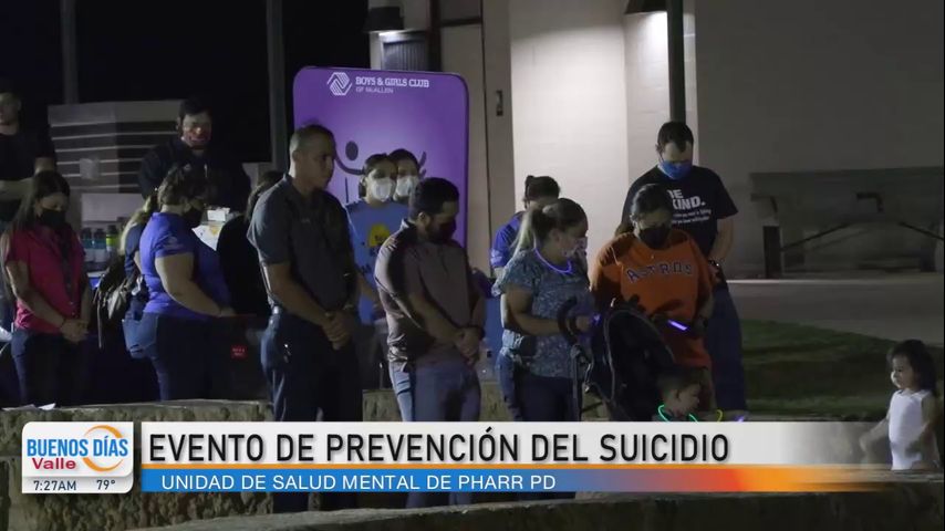 Pharr invita a la comunidad a un evento social de prevención contra el suicidio