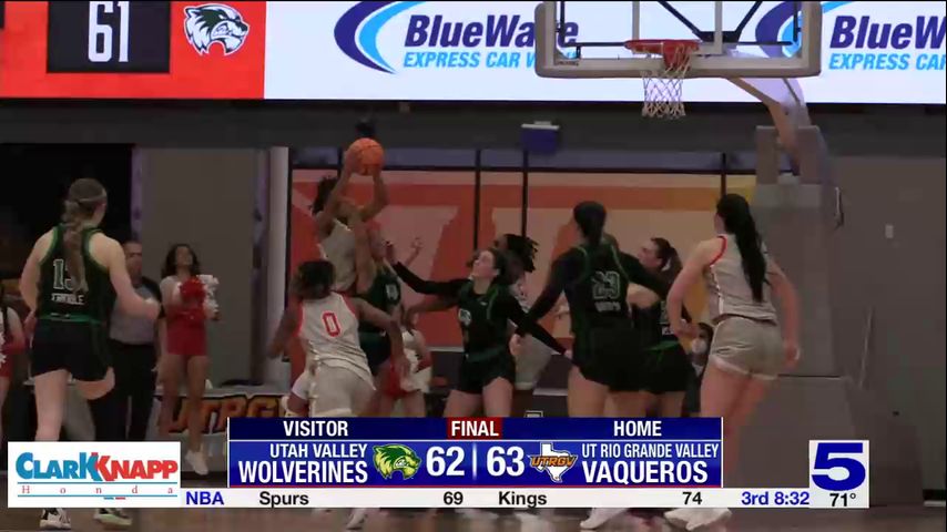 UTRGV Women's Basketball Storms Past Utah Valley in Final Minutes