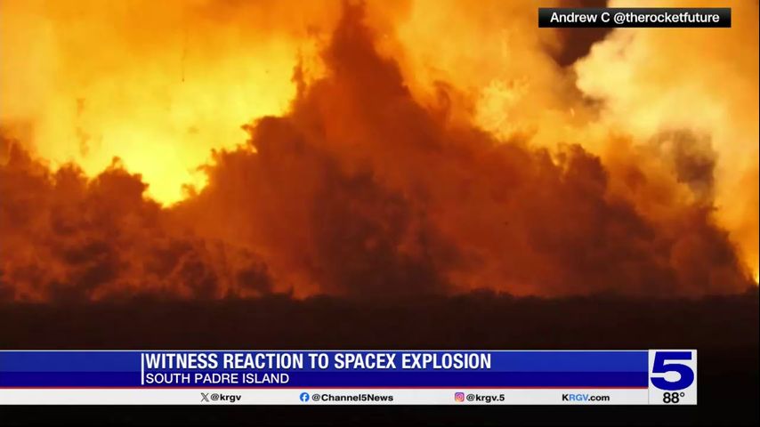 Cameron County residents shocked by Starship explosion
