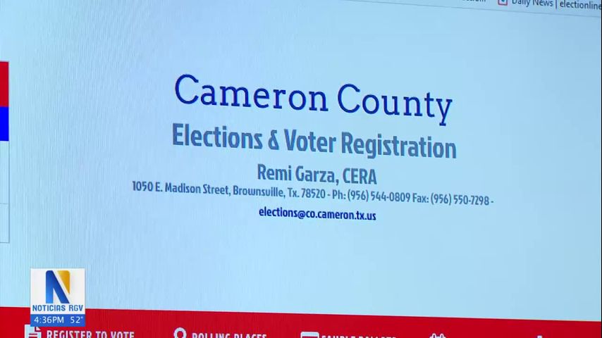 Elecciones anticipadas en el condado Cameron
