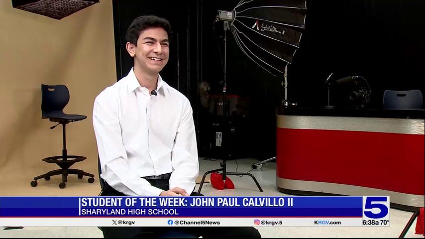 Student of the Week: John Paul Calvillo II