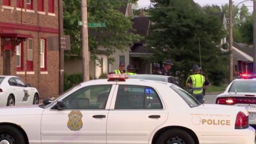 Indianapolis Police Officer Shot Suspect Killed After Chase