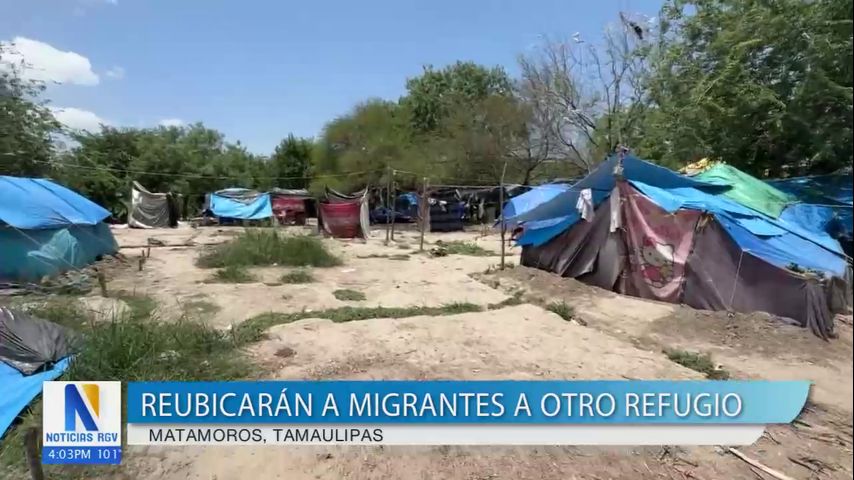 Organizaciones humanitarias en Matamoros preparan el nuevo albergue de migrantes