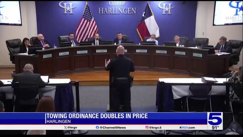 Harlingen towing ordinance doubles in price