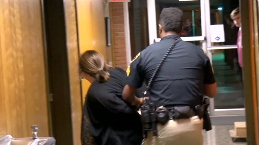 VIDEO: Teacher who was handcuffed at school board meeting speaks out