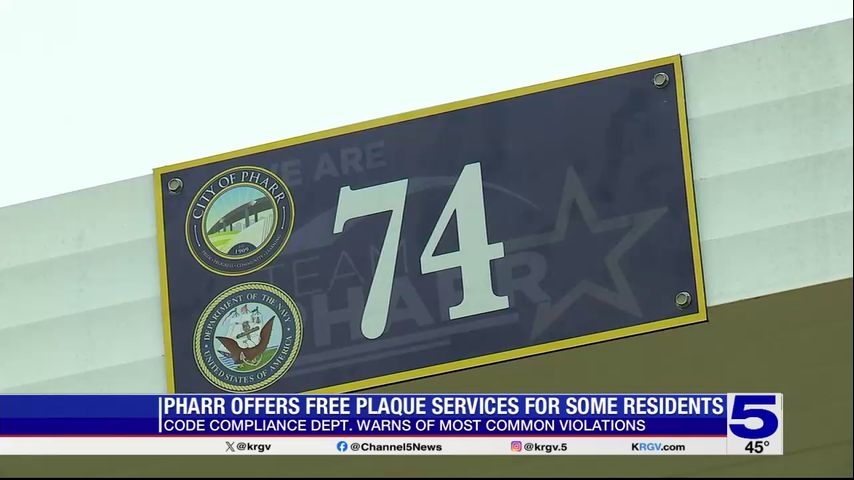 Pharr Code Compliance Department gives insight on free services, violations to avoid