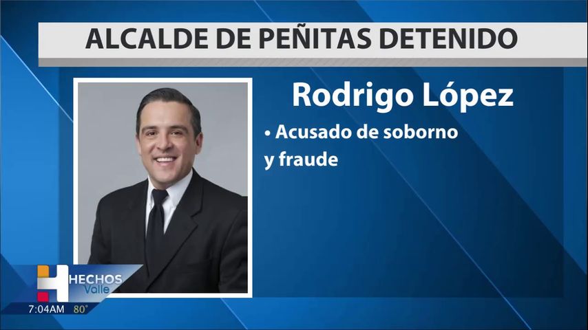 Alcalde de Peñitas detenido