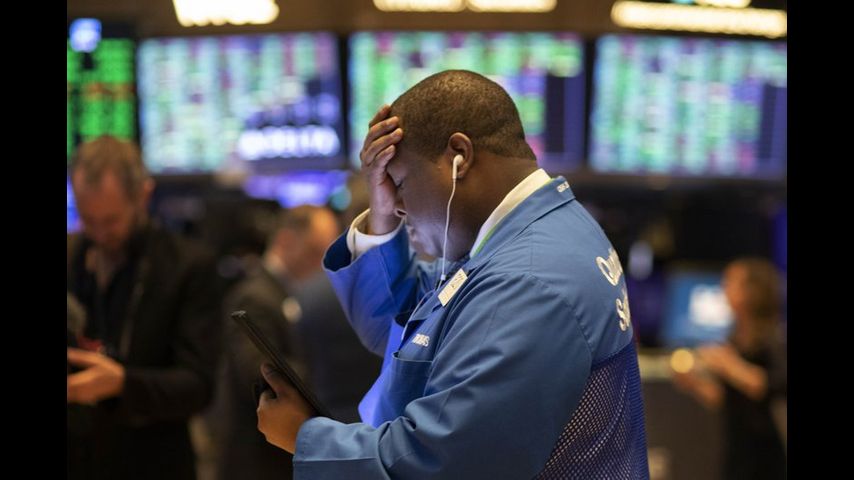 Stocks surge on new virus measures; Dow up 1,985 points