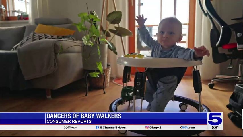 Consumer Reports: Dangers of baby walkers