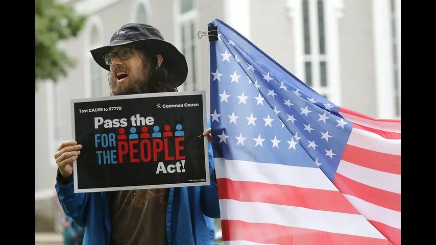 Texas House Democrats trying to block the GOP voting bill are pinning their hopes on Congress. So far Congress is unmoved.