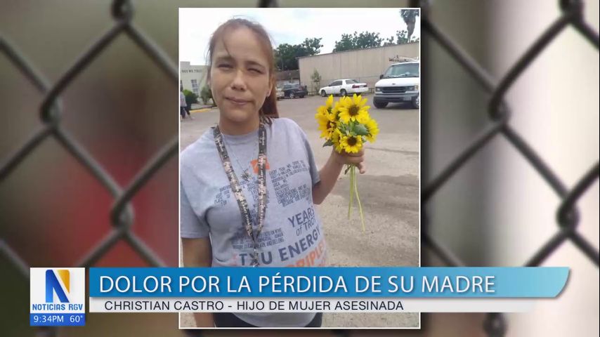 Hijo reacciona ante la perdida de su madre encontrada sin vida en Alamo