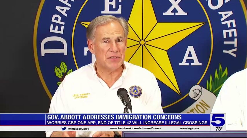 Gov. Abbot and new border czar visit the Rio Grande Valley