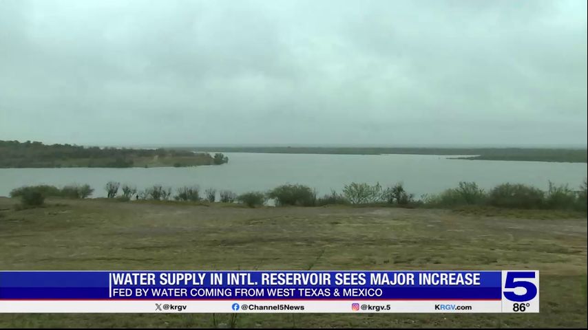 Valley reservoirs receive slight increase from recent rain