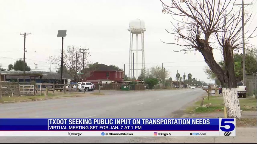 TxDOT seeking public input on transportation needs in the Valley