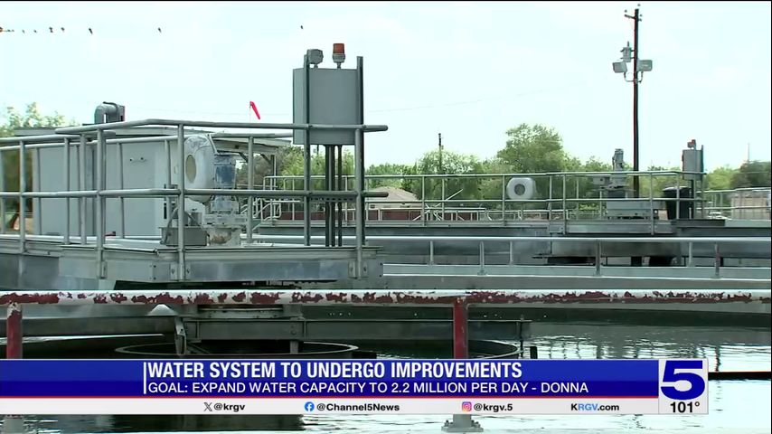 City of Donna receiving over $3 million for wastewater improvement project