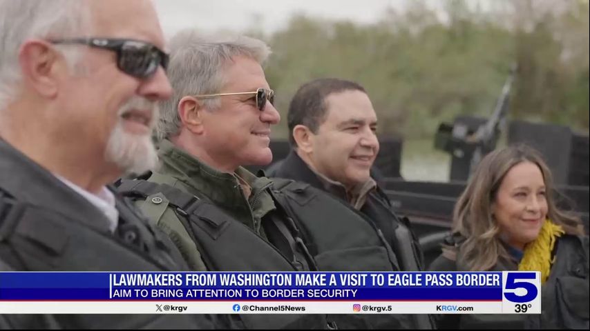 Washington lawmakers visit Eagle Pass, aim to bring attention to border security