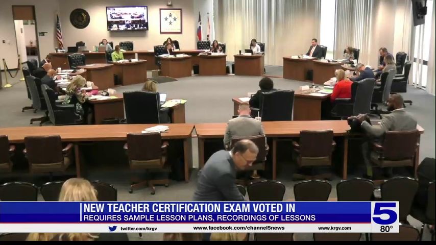 New Texas teacher certification exam requires sample lesson plans