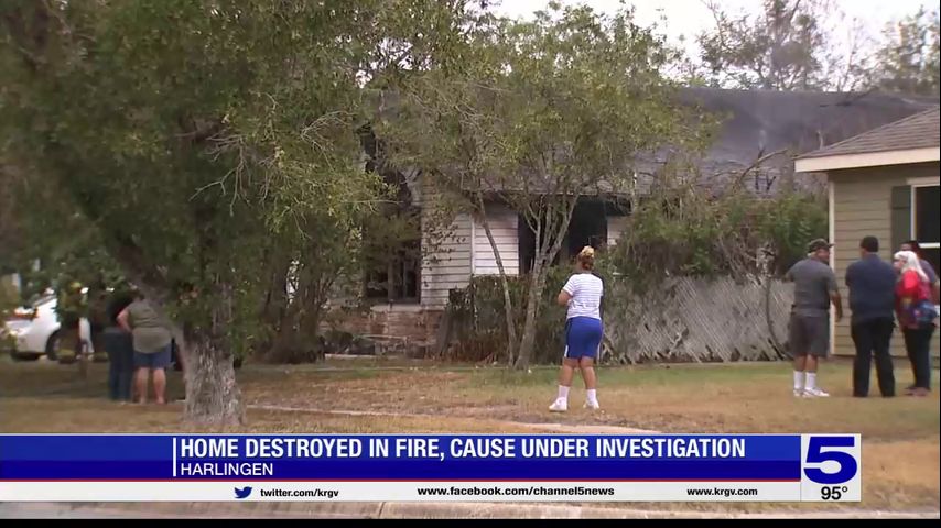 Harlingen Fire Department: Family dog dies in house fire