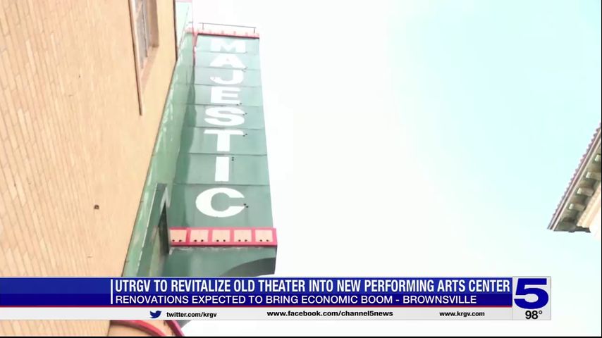 UTRGV to revitalize Majestic Theater in downtown Brownsville