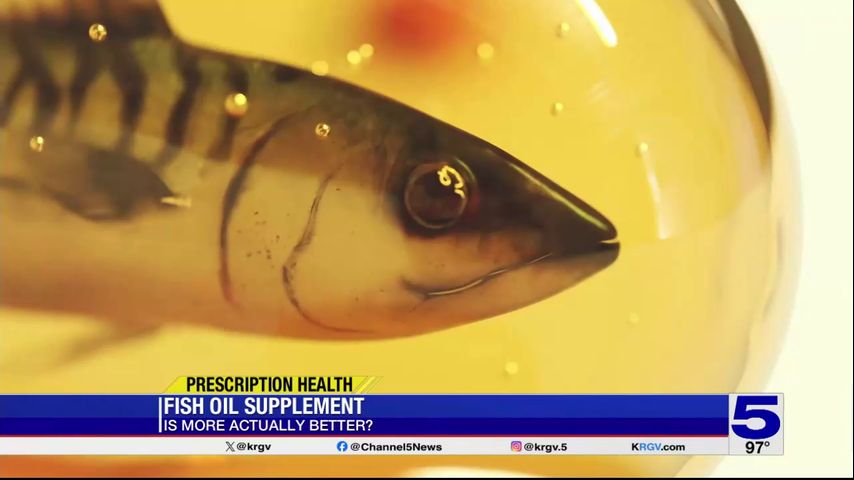 Prescription Health: Study looking into effectiveness of fish oil supplements