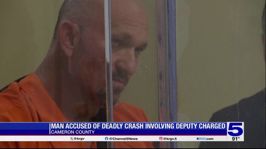 Arraignment held for man accused of causing crash that killed Cameron County deputy constable