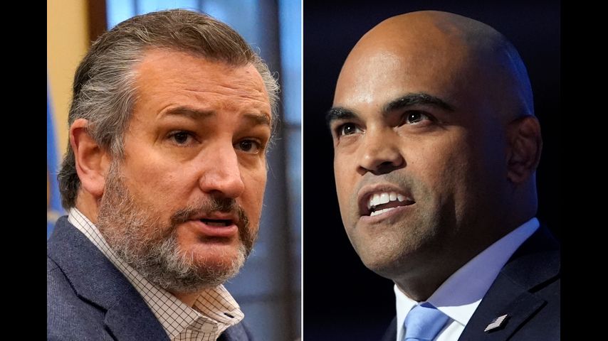 Ted Cruz, Colin Allred make spirited final pitches to Texas voters in Senate race