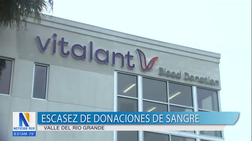 Realizan evento social para solicitar donantes de sangre en Pharr