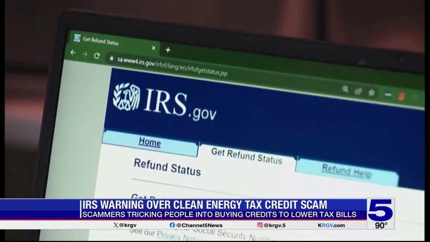 IRS warns of clean energy tax credit scam