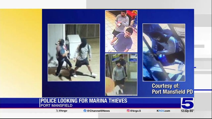 Port Mansfield police searching for marina thieves