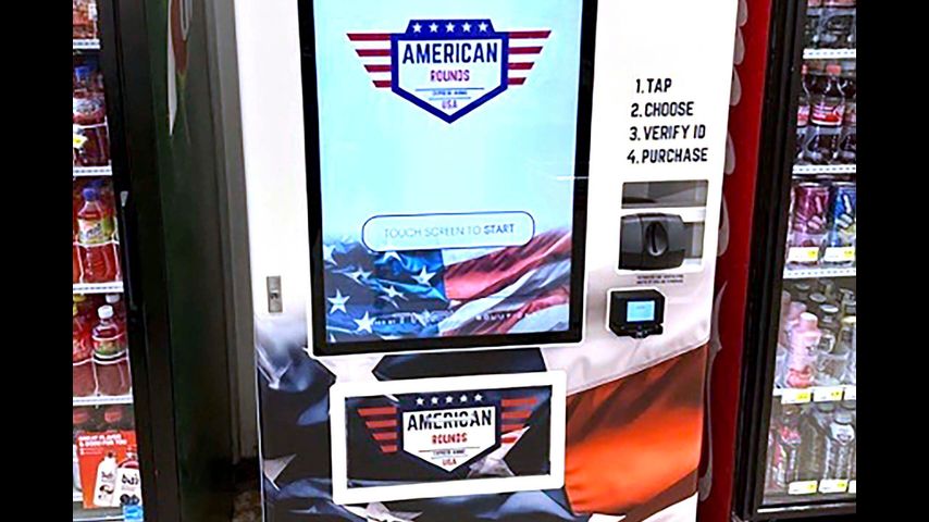 Milk, eggs and now bullets for sale in handful of US grocery stores with ammo vending machines