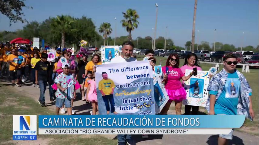 Asociación 'Río Grande Valley Down Syndrome' prepara caminata anual de recaudación de fondos