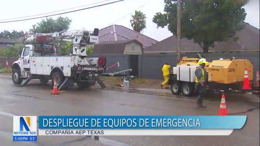 AEP Texas despliega equipos de emergencia hasta Florida por impacto del huracán Milton