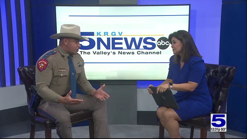 DPS trooper gives tips for road safety in Valley school zones