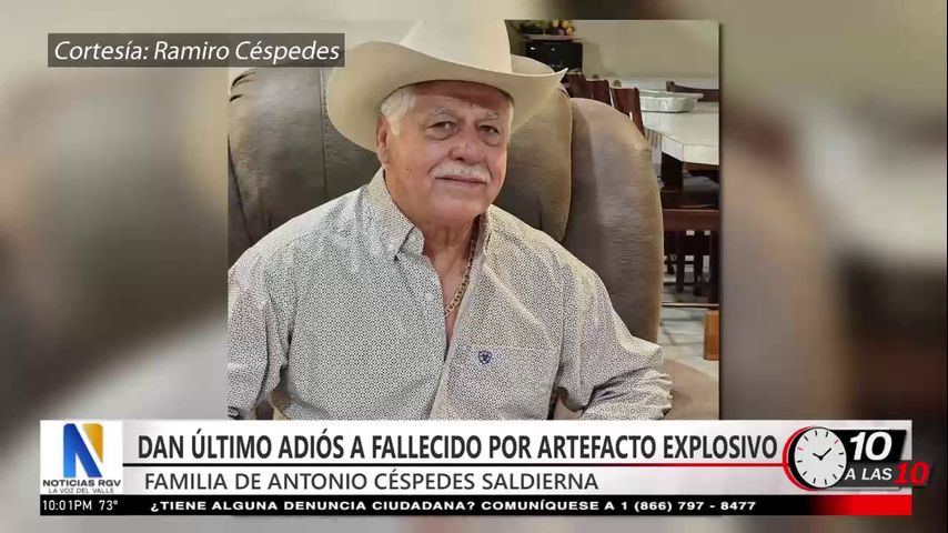 Muere padre de familia por explosivo improvisado en Tamaulipas