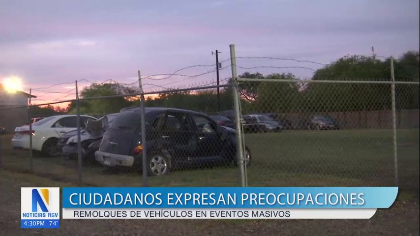 Conductores en Brownsville reclaman el remolque de sus vehículos en espacios privados