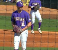 Behind Marceaux's gem, LSU evens series with Oral Roberts 12-0