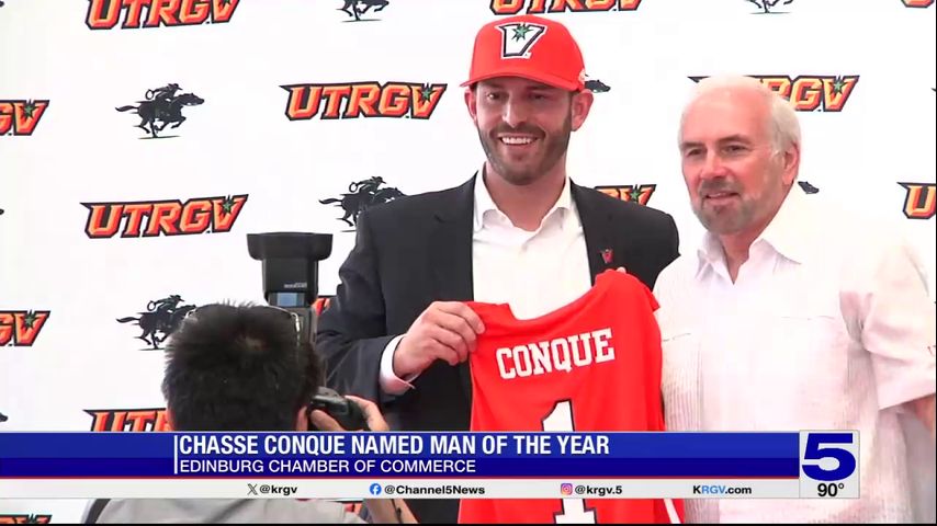 UTRGV athletics director named Edinburg Chamber of Commerce’s Man of the Year